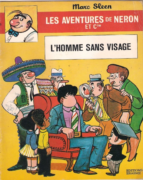 Couverture de l'album Les Aventures de Néron et Co Tome 38 l'homme sans visage