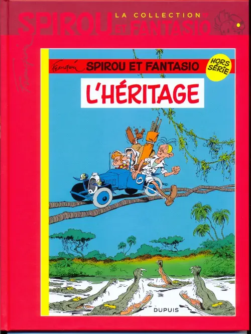 Couverture de l'album Spirou et Fantasio La collection Tome 1 L'héritage