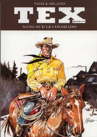 Couverture de l'album Tex (Spécial) Tome 13 Sang sur le Colorado