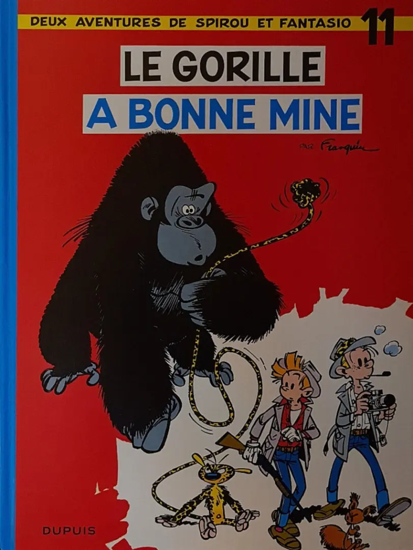 Couverture de l'album Spirou et Fantasio Tome 11 Le gorille a bonne mine