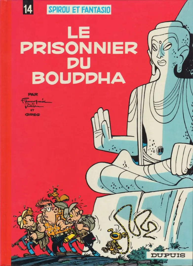 Couverture de l'album Spirou et Fantasio Tome 14 Le prisonnier du Bouddha