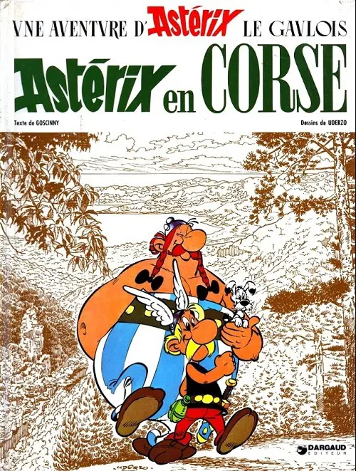 Couverture de l'album Astérix Tome 20 Astérix en corse