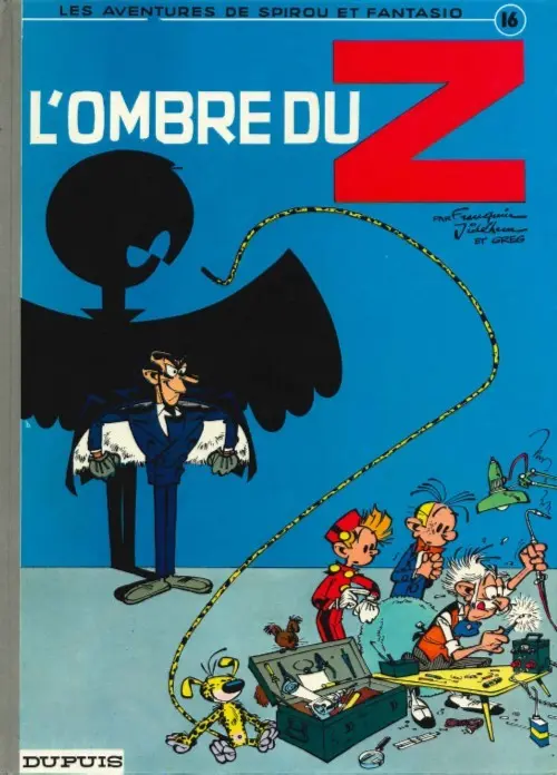 Couverture de l'album Spirou et Fantasio Tome 16 L'ombre du Z