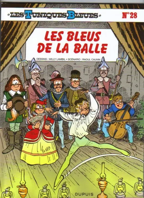 Couverture de l'album Les Tuniques Bleues Tome 28 Les bleus de la balle