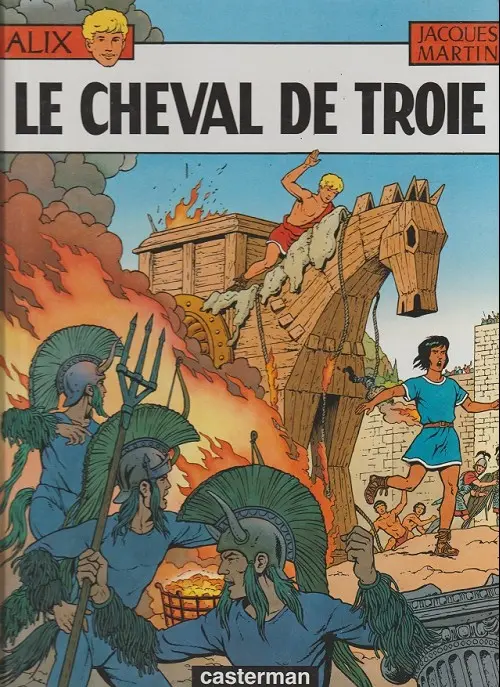 Couverture de l'album Alix Tome 19 Le cheval de Troie