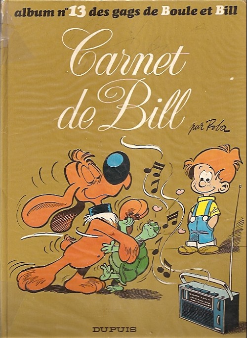 Couverture de l'album Boule et Bill Tome 13 Carnet de Bill