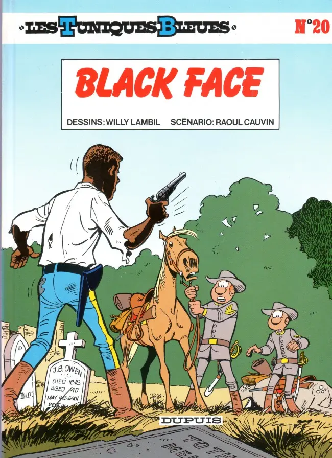 Couverture de l'album Les Tuniques Bleues Tome 20 Black face