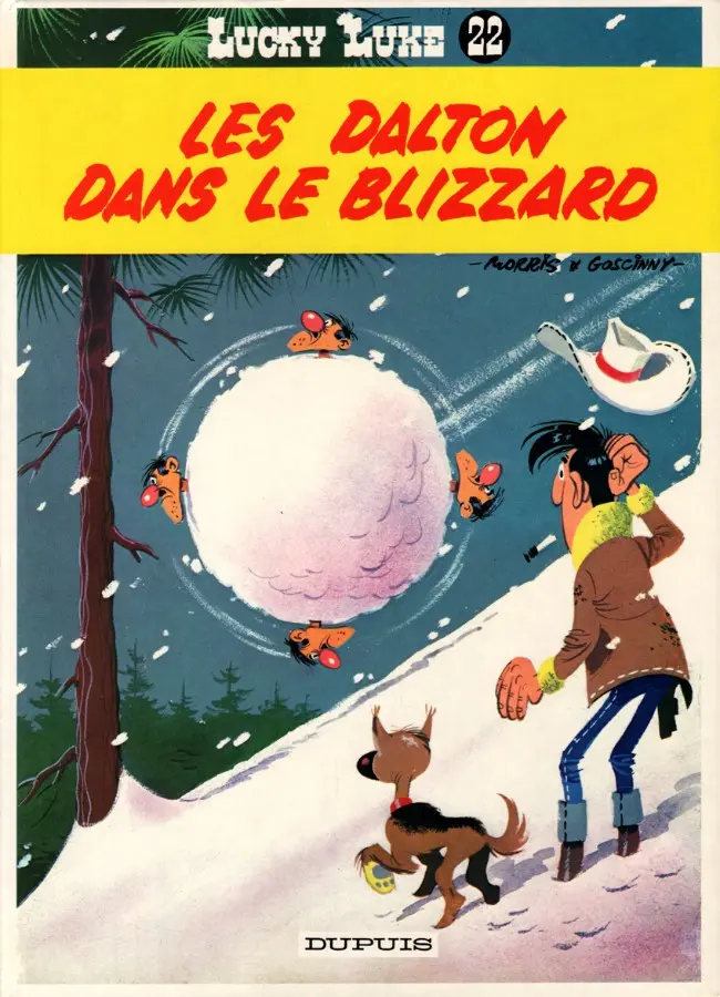 Couverture de l'album Lucky Luke Tome 22 Les Dalton dans le blizzard