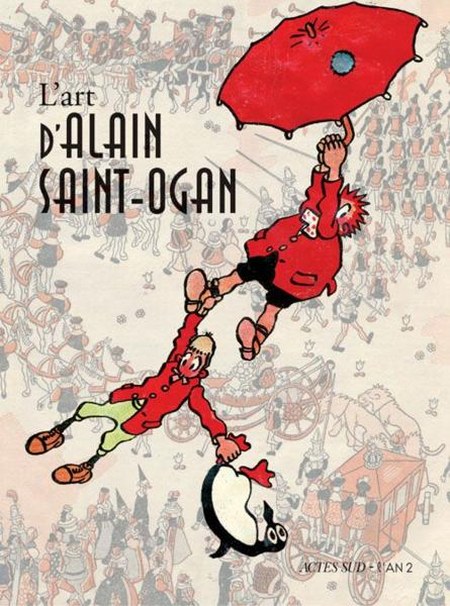 Couverture de l'album L'art d'Alain Saint-Ogan
