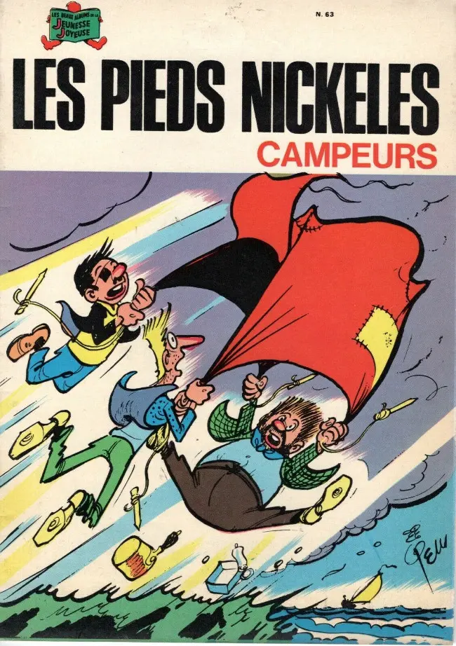 Couverture de l'album Les Pieds Nickelés Tome 63 Les Pieds Nickelés campeurs