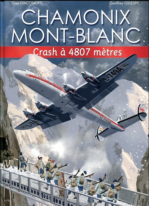 Couverture de l'album Chamonix Mont-Blanc Tome 3 Crash à 4807 mètres