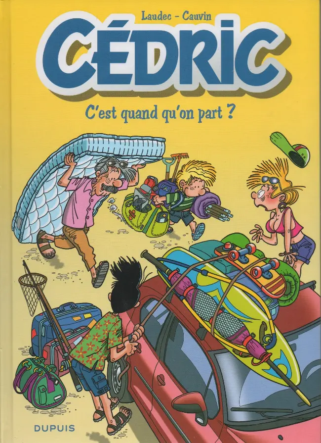 Couverture de l'album Cédric Tome 27 c'est quand qu'on part ?