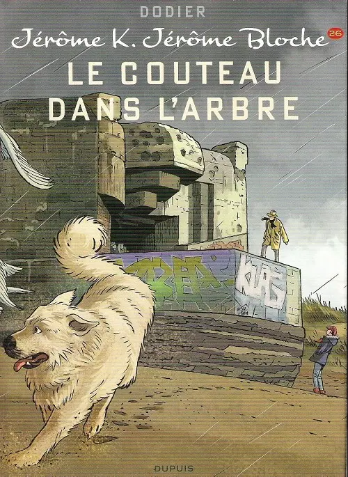 Couverture de l'album Jérôme K. Jérôme Bloche Tome 26 Le couteau dans l'arbre