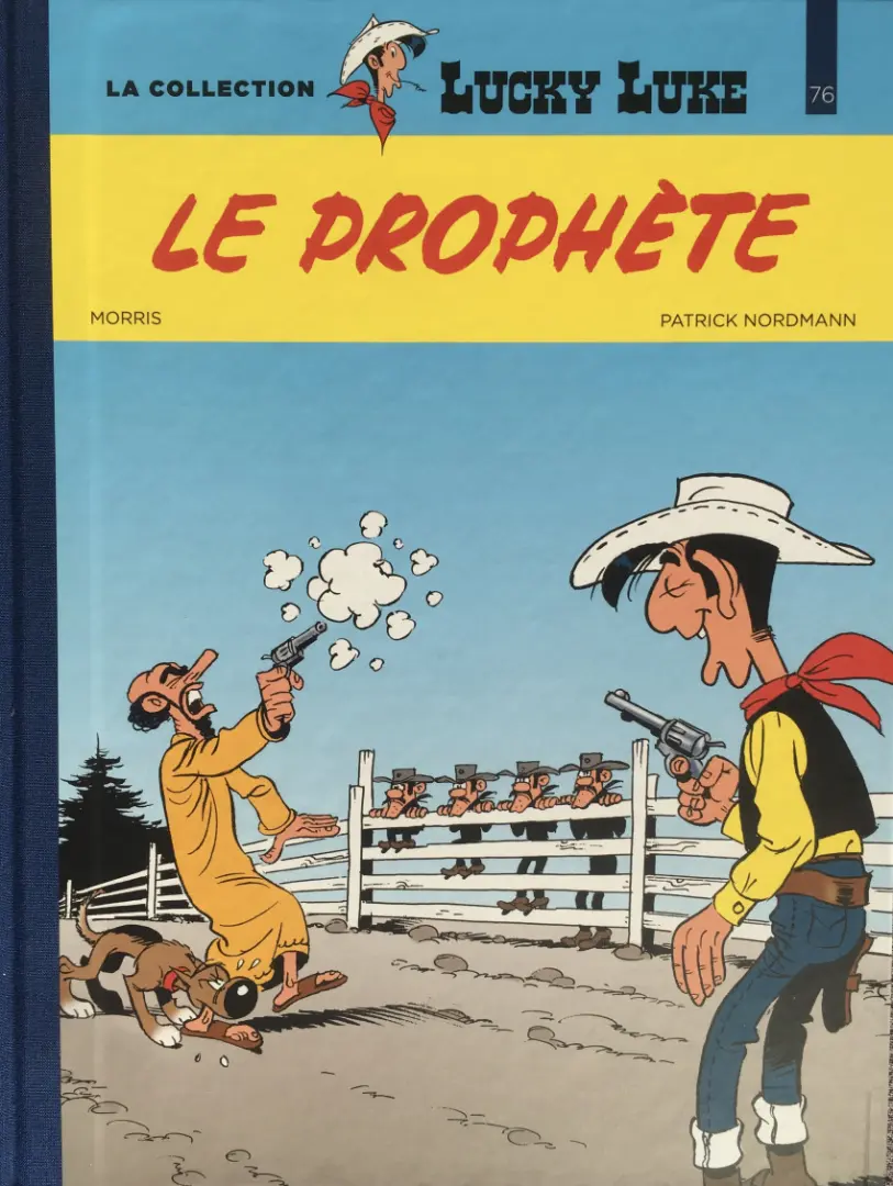 Couverture de l'album Lucky Luke La collection Tome 76 Le prophète