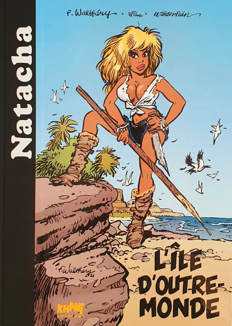 Couverture de l'album Natacha Tome 10 L'île d'outre-monde