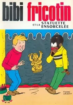 Couverture de l'album Bibi Fricotin 2e Série - Societé Parisienne d'Edition Tome 44 Bibi Fricotin et la statuette ensorcelée