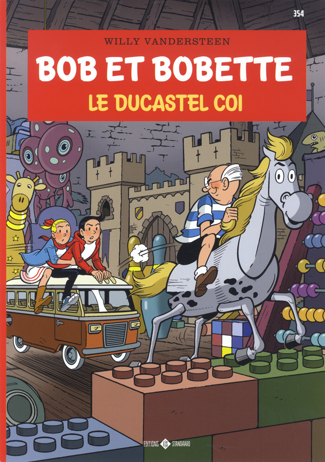 Couverture de l'album Bob et Bobette Tome 354 Le Ducastel coi