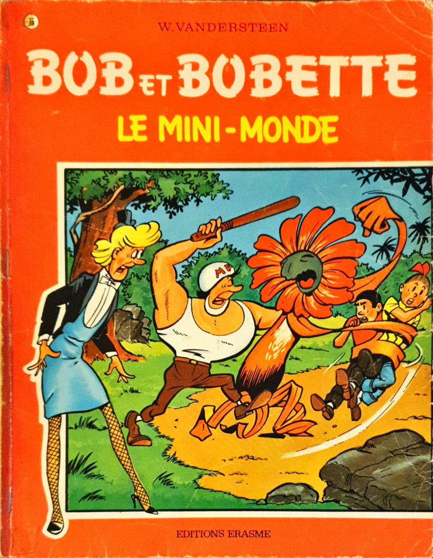 Couverture de l'album Bob et Bobette Tome 75 Le Mini-Monde