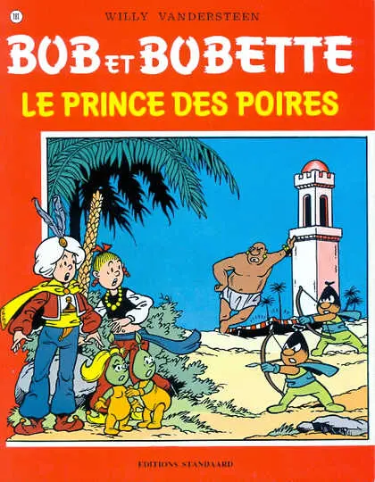 Couverture de l'album Bob et Bobette Tome 181 Le prince des poires