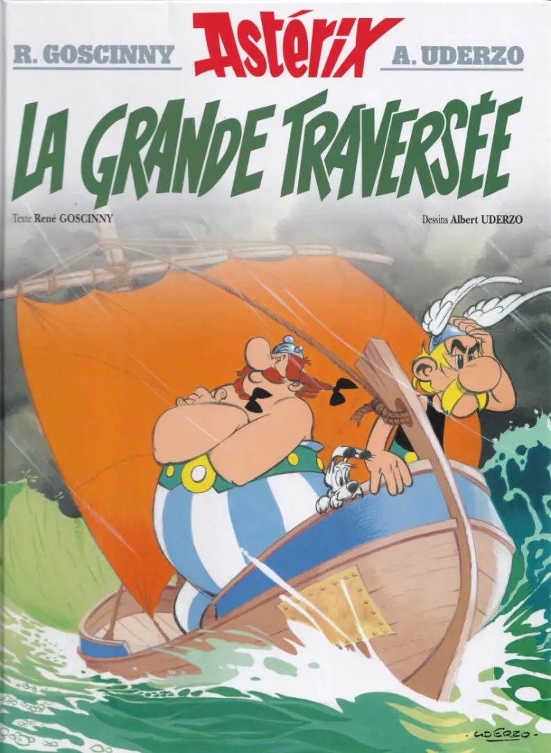 Couverture de l'album Astérix Tome 22 La grande traversée