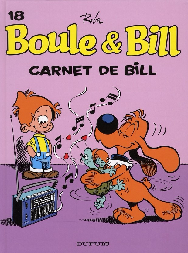 Couverture de l'album Boule & Bill Tome 18 Carnet de Bill