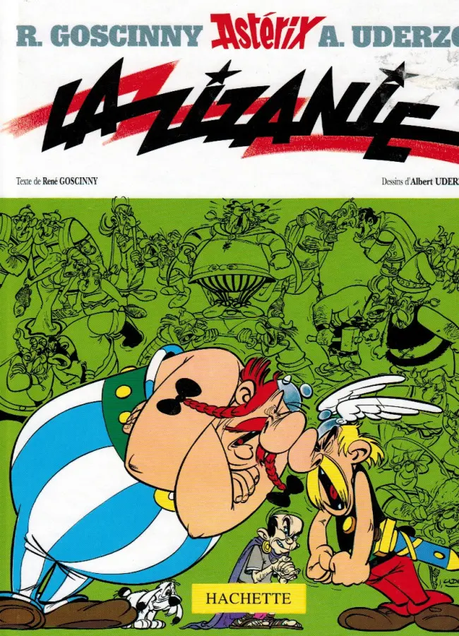 Couverture de l'album Astérix Tome 15 La Zizanie