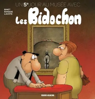 Couverture de l'album Un jour au musée avec les Bidochon Tome 5 Un 5e jour au musée avec les Bidochon