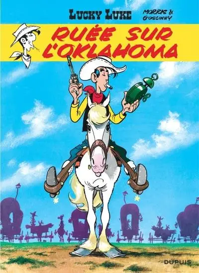 Couverture de l'album Lucky Luke Tome 14 Ruée sur l'Oklahoma