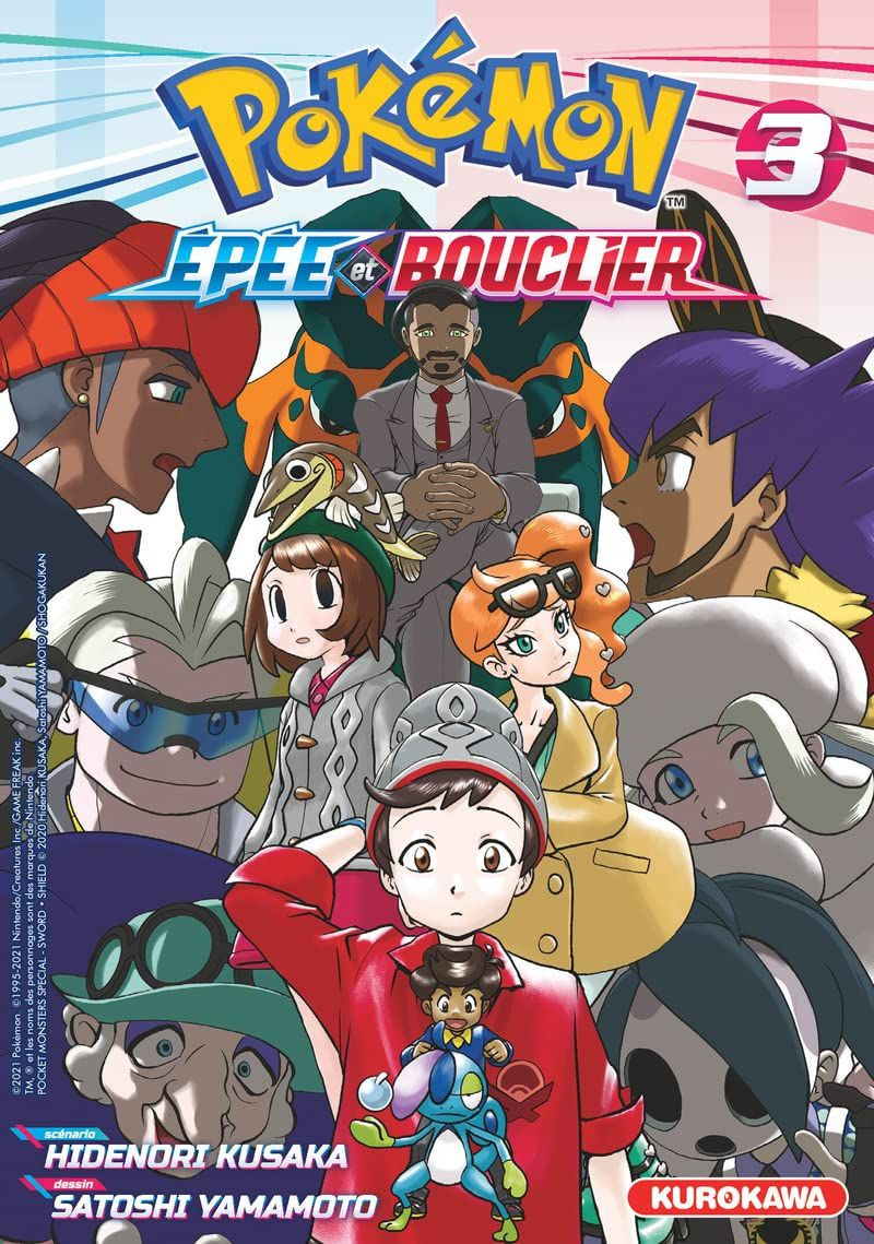 Couverture de l'album Pokémon - Epée et Bouclier 3