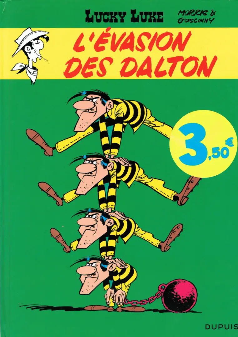 Couverture de l'album Lucky Luke Tome 15 L'évasion des Dalton
