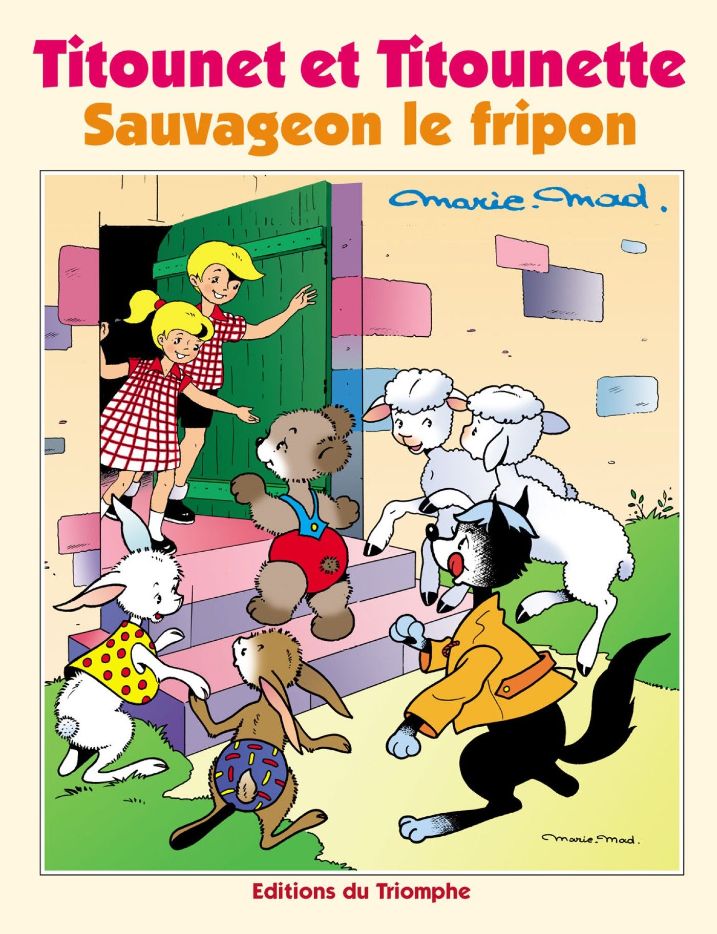 Couverture de l'album Titounet et Titounette Triomphe Tome 26 Sauvageon le fripon