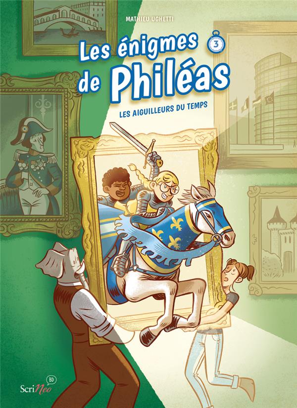 Couverture de l'album Les enigmes de Philéas 3 Les aiguilleurs du temps