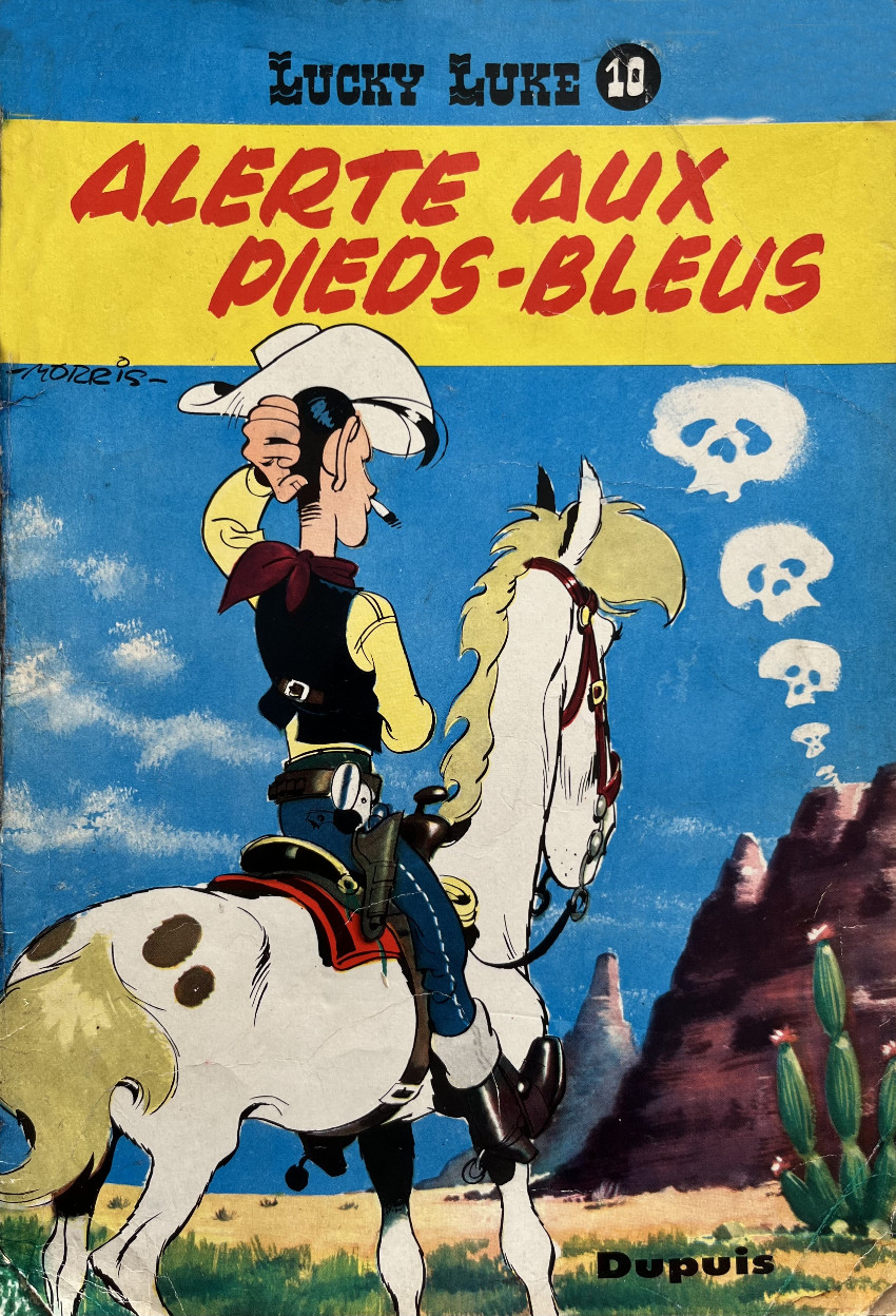 Couverture de l'album Lucky Luke Tome 10 Alerte aux pieds bleus