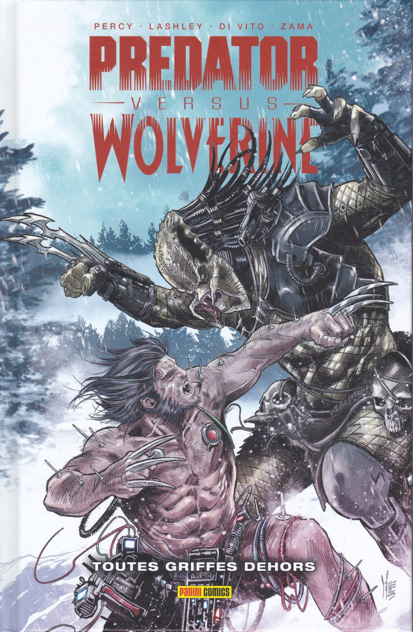 Couverture de l'album Predator versus Wolverine Toutes Griffes Dehors