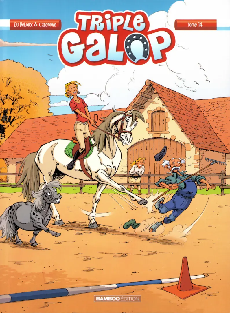 Couverture de l'album Triple galop Tome 14