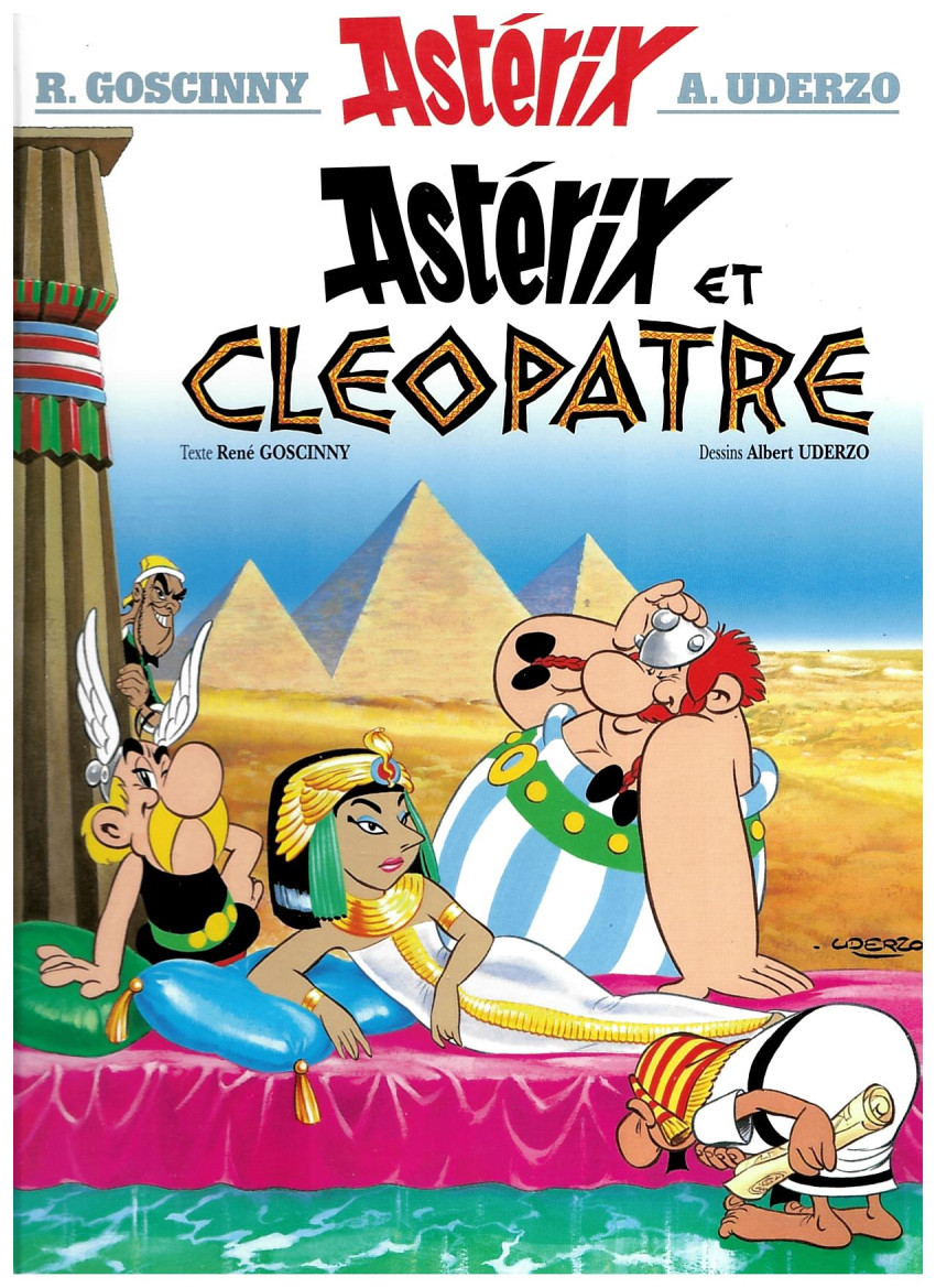 Couverture de l'album Astérix Tome 6 Astérix et Cléopâtre