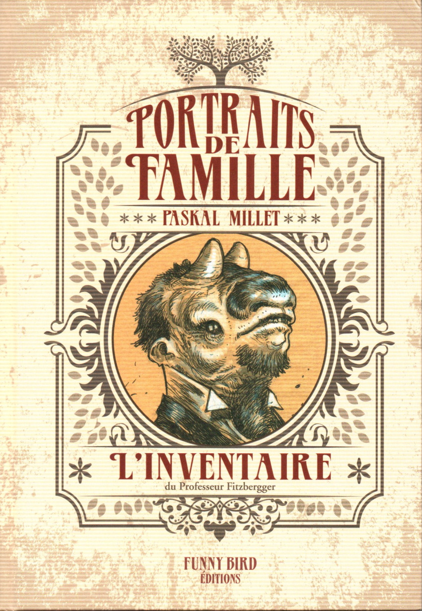 Couverture de l'album Portraits de famille L'inventaire du professeur Fitzbergger