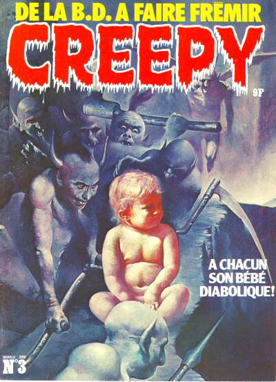 Couverture de l'album Creepy Tome 3 A chacun son bébé diabolique !