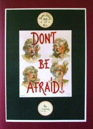 Couverture de l'album Don't be afraid