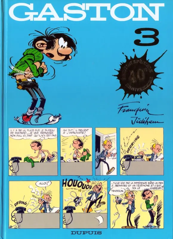Couverture de l'album Gaston Tome 3