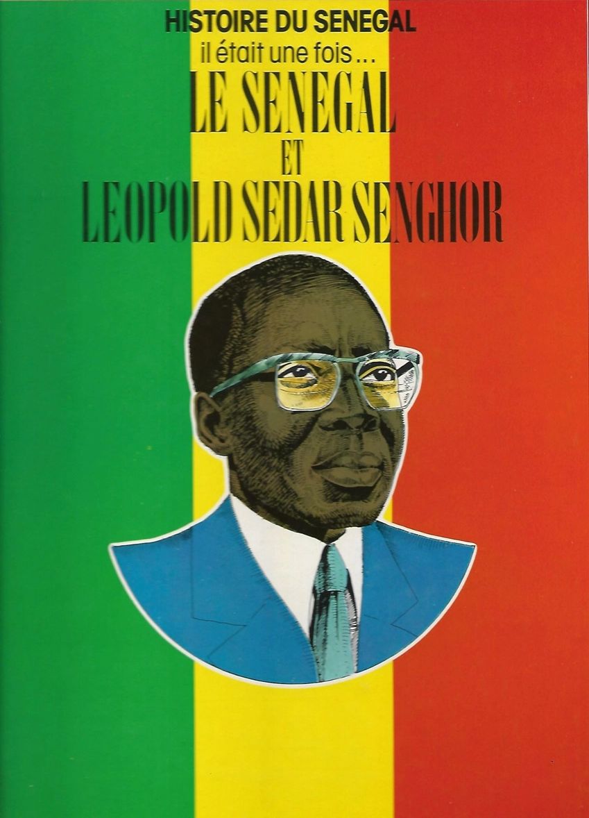 Couverture de l'album Histoire du Sénégal Tome 1 Il était une fois... le Sénégal et Léopold Sedar Senghor