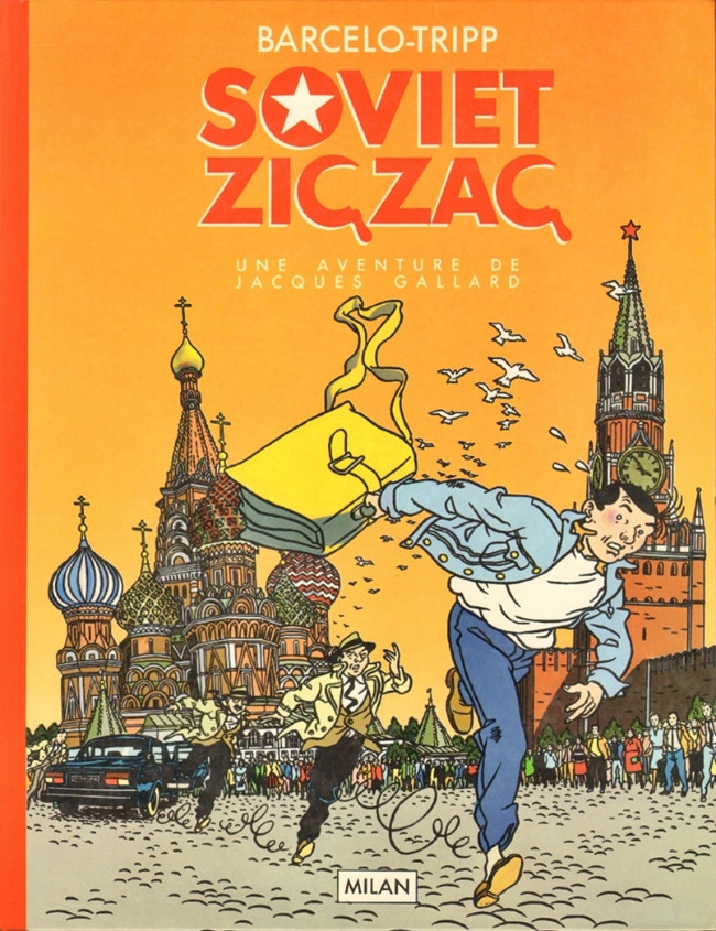 Couverture de l'album Une aventure de Jacques Gallard Tome 2 Soviet Zig Zag