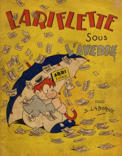 Couverture de l'album Lariflette Tome 2 Lariflette sous l'averse