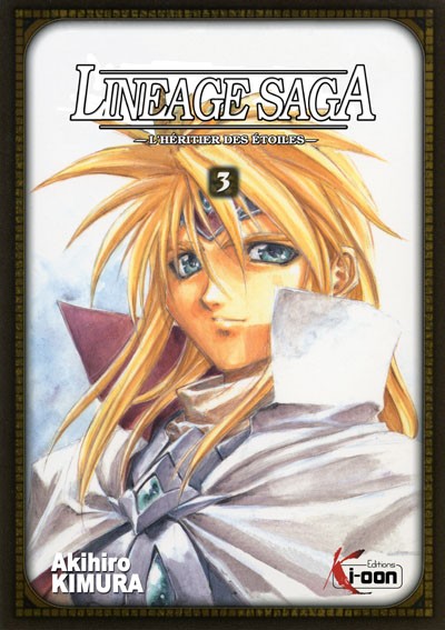 Couverture de l'album Lineage Saga Tome 3 L'Héritier des Étoiles - 3