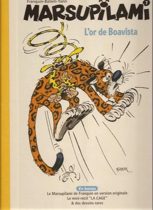 Couverture de l'album Marsupilami Tome 7 L'or de boavista