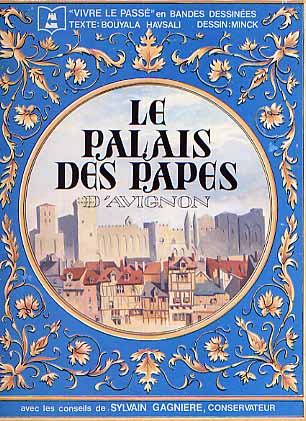 Couverture de l'album Monuments historiques en BD Tome 1 Le palais des papes d'Avignon