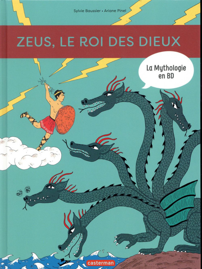 Couverture de l'album La Mythologie en BD Tome 10 Zeus, le roi des dieux