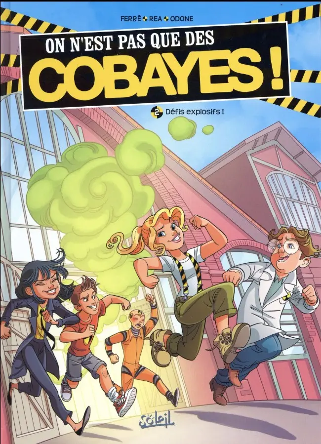 Couverture de l'album On n'est pas que des cobayes ! Tome 2 Défis explosifs