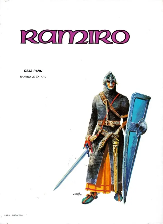 Verso de l'album Ramiro Tome 3 Traquenard à Conques : Mission pour Compostelle 1