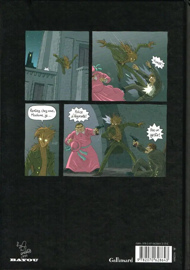 Verso de l'album Le Réveil du Zelphire Tome 2 Prince de sang